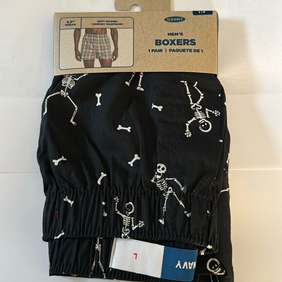 Skeleton Boxers Mens Large Old Navy - Picture 1 of 2